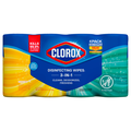 Clorox Crisp Lemon & Fresh Scent Disinfecting Wipes 75 ct ea - 4 pk