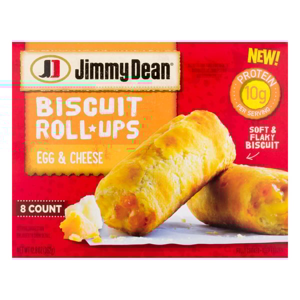 Save on Jimmy Dean Biscuit Roll Ups Egg & Cheese 8 ct Order Online