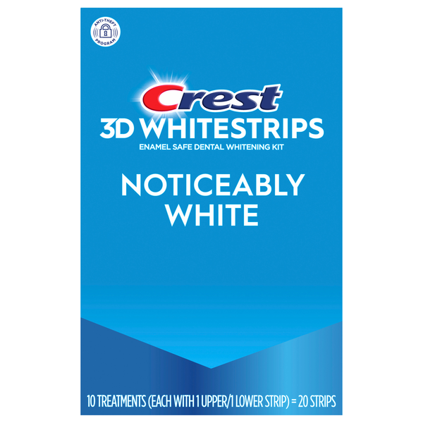 Crest 3D Whitestrips Noticeably White Dental Whitening Kit