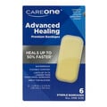CareOne Advanced Healing Bandages 1 1/8 x 2 3/8 Inch