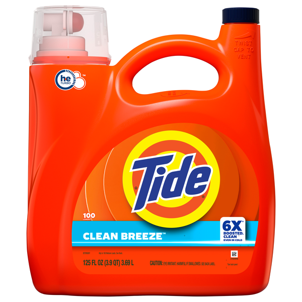Tide Clean Breeze Liquid Laundry Detergent