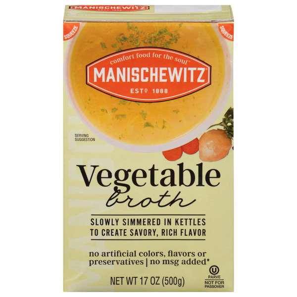 Manischewitz Kosher Vegetable Broth