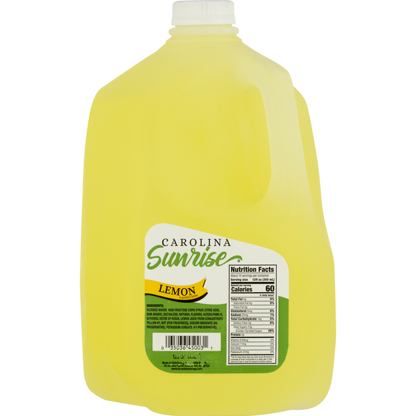 Carolina Sunrise Lemon Flavored Drink