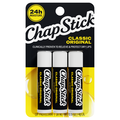 ChapStick Classic Original Lip Protectant - 3 ct