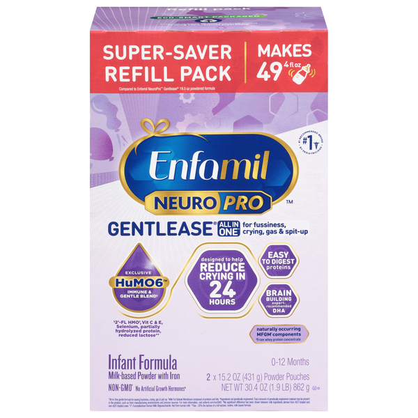 Save on Enfamil NeuroPro Gentlease Powder Infant Formula Fussiness