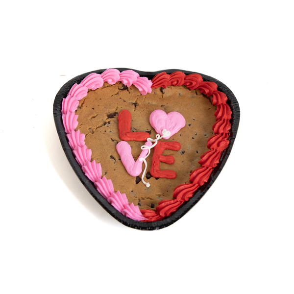 Our Brand Bakery Heart Shaped Message Chocolate Chip Cookie 9 Inch