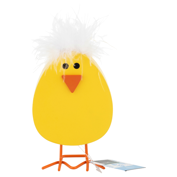 Smart Living Easter Wood Decor Chick