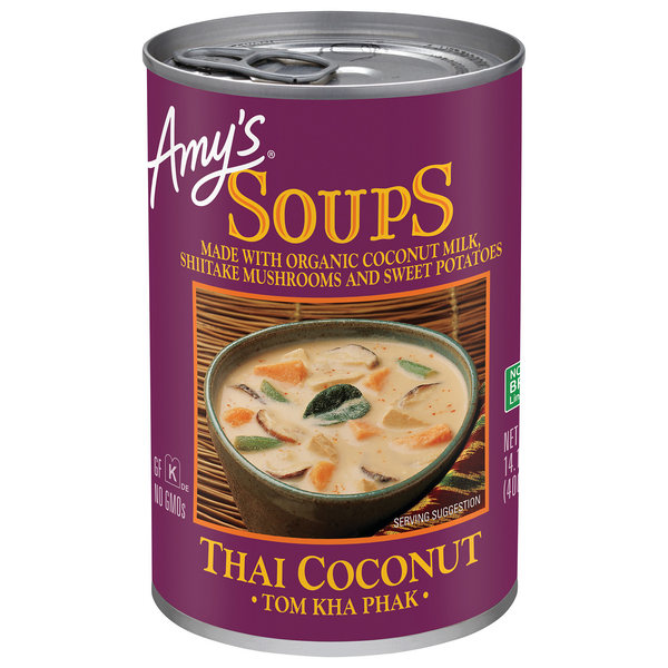 Amy's Organic Gluten Free Tom Kha Phak Thai Coconut Soup