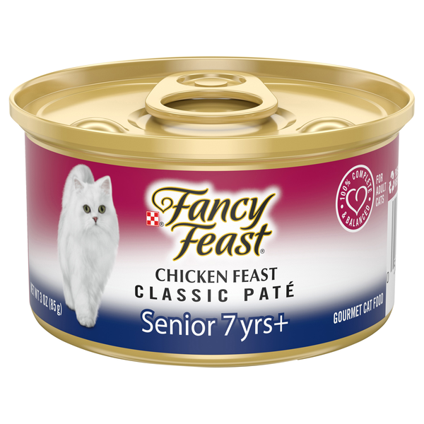 Fancy Feast Senior 7 yrs+ Classic Pate Chicken Feast Wet Cat Food