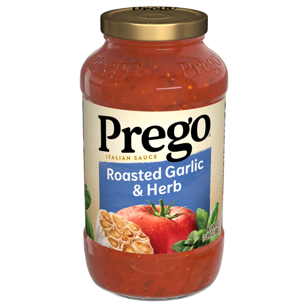 Prego Roasted Garlic & Herb Italian Pasta Sauce
