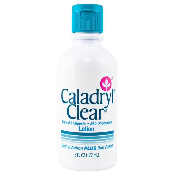 Caladryl Clear Lotion Topical Analgesic Skin Protectant