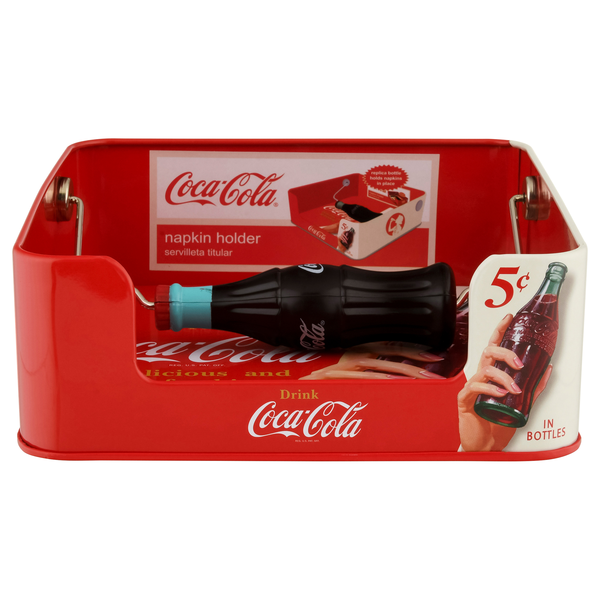 The Tin Box Company Coca-Cola Napkin Holder
