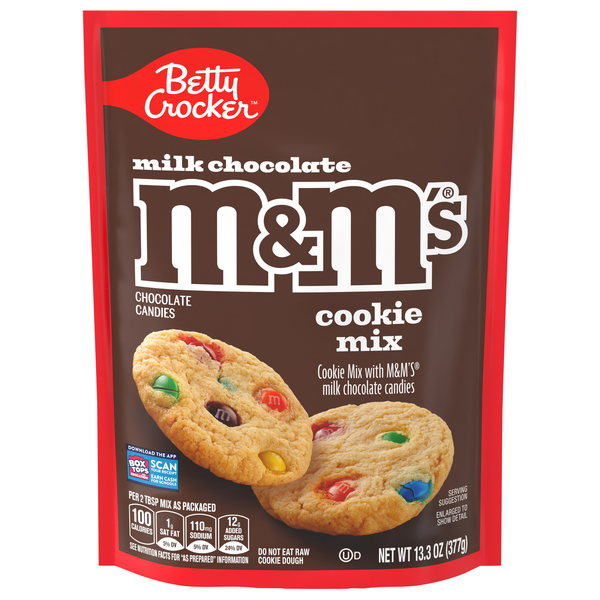 Betty Crocker Milk Chocolate M&M's Cookie Mix