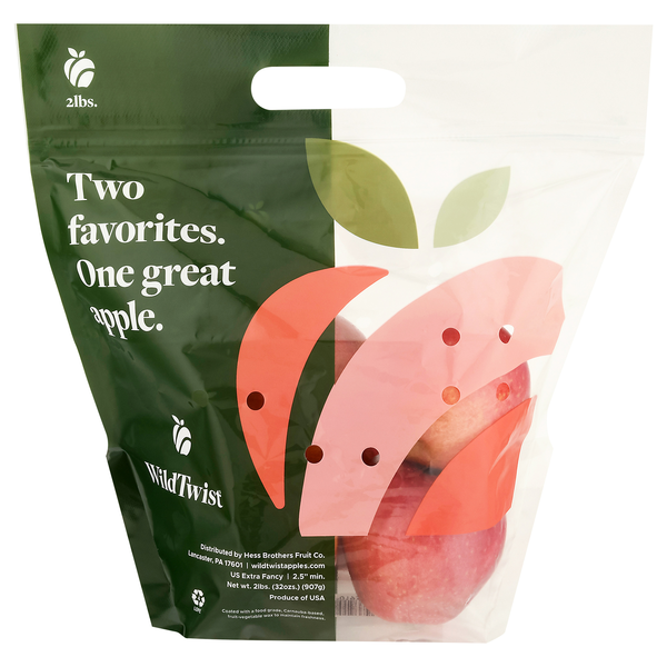 Wild Twist Apples Bag
