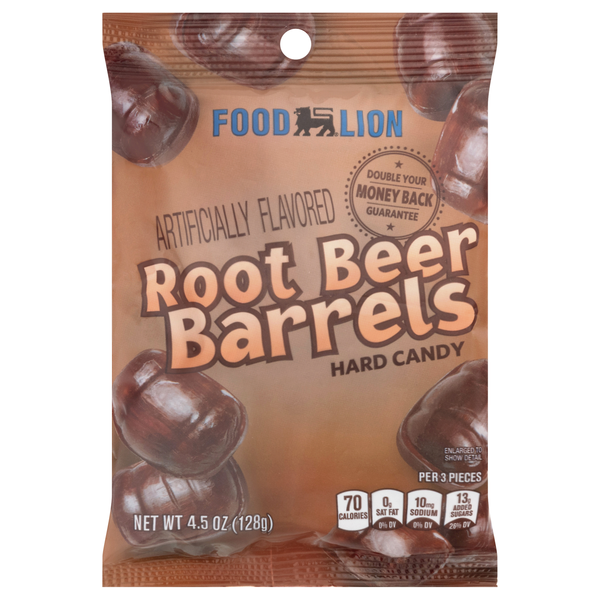 Food Lion Root Beer Barrels Hard Candy