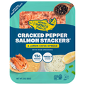 Honey Smoked Fish Co. Cracked Pepper Honey Smoked Salmon Stackers