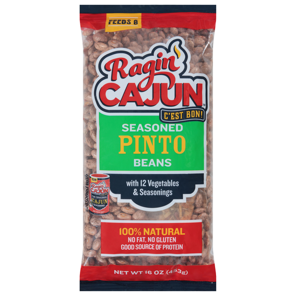 Ragin' Cajun Seasoned Pinto Beans