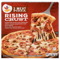 Our Brand Rising Crust 3 Meat Pizza Frozen