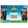 Green Mountain Iced Vanilla Caramel Flavored Light Roast K-Cup Coffee Pods