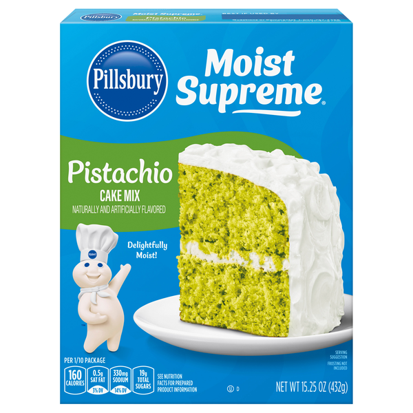 Pillsbury Moist Supreme Pistachio Cake Mix