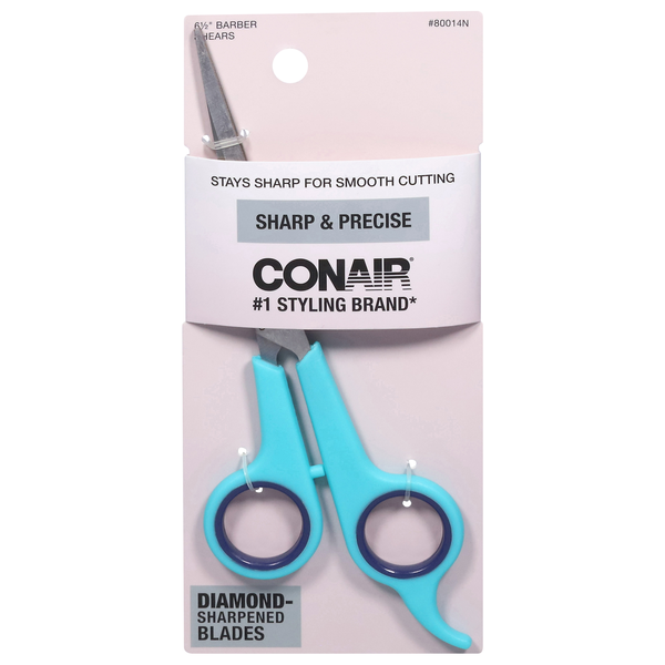 Conair Barber Shears Trim Cut & Shape 6.5 Inch