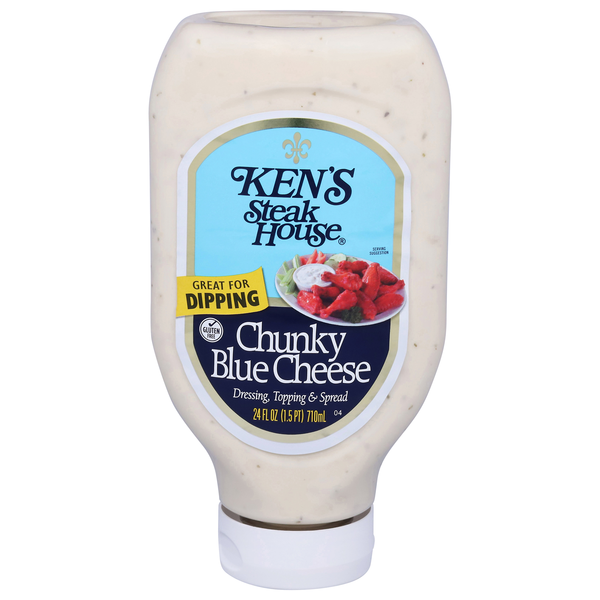 Ken's Steak House Chunky Blue Cheese Dressing Topping & Spread