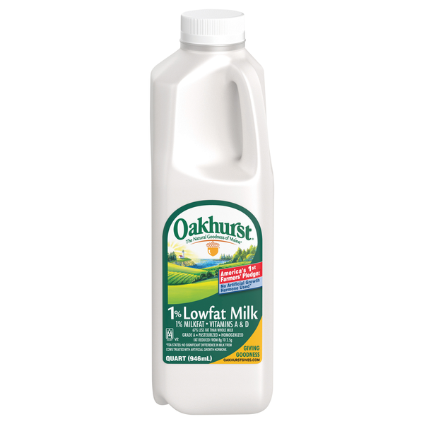 Oakhurst 1% Lowfat Milk