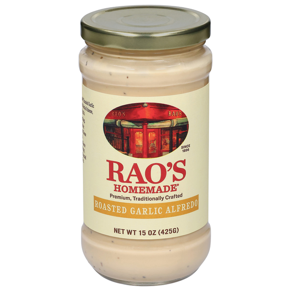 Rao's Homemade Roasted Garlic Alfredo Pasta Sauce