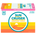 Sun Cruiser Pink Lemonade Vodka - 8 pk