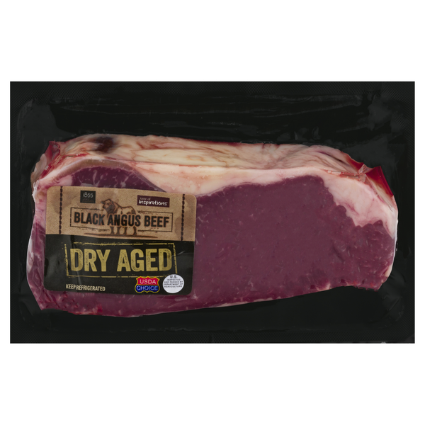 Taste of Inspirations USDA Choice Dry Aged Angus Beef Strip Steak Fresh