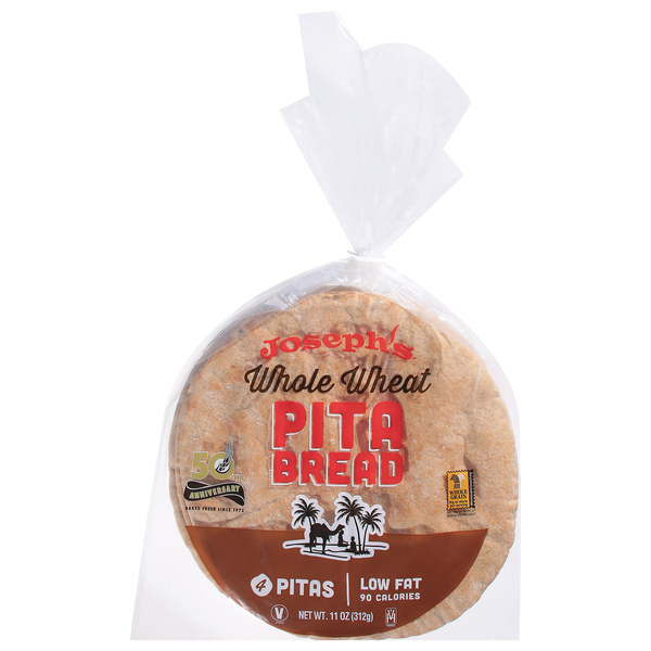 Save on Joseph's Pita Bread Wheat 4 ct Order Online Delivery Stop