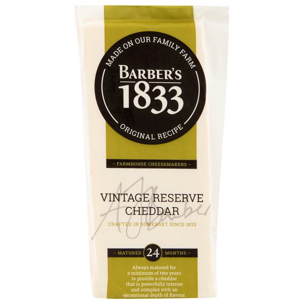 Barber's 1833 Vintage Reserve Cheddar Cheese