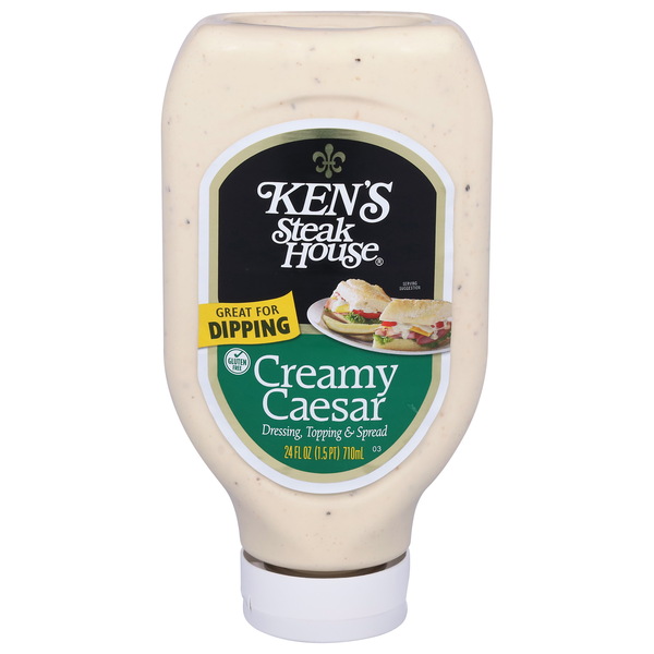 Ken's Steak House Creamy Caesar Dressing Topping & Spread