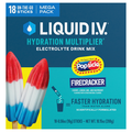 Liquid I.V Popsicle Firecracker Flavored Electrolyte Drink Mix - 18 ct