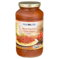 Food Lion Meat Flavored Pasta Sauce