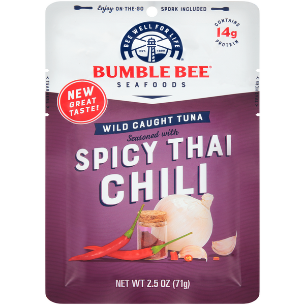 Save on Bumble Bee Seafoods Wild Caught Tuna Pouch Spicy Thai Chili