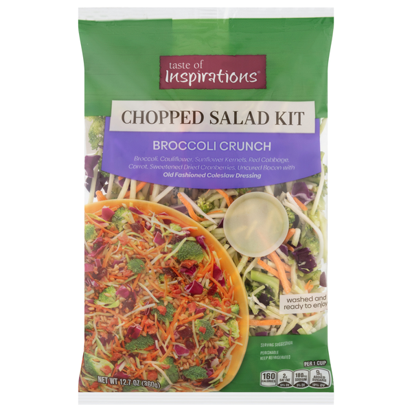 Taste of Inspirations Broccoli Chopped Crunch Salad Kit