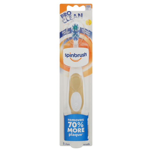 Spinbrush Pro Clean Powered Toothbrush Soft