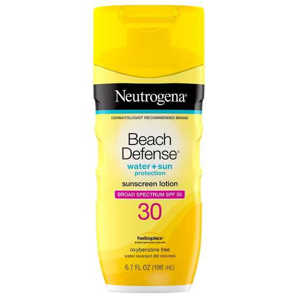 Neutrogena Beach Defense Water + Sun Sunscreen Lotion SPF 30