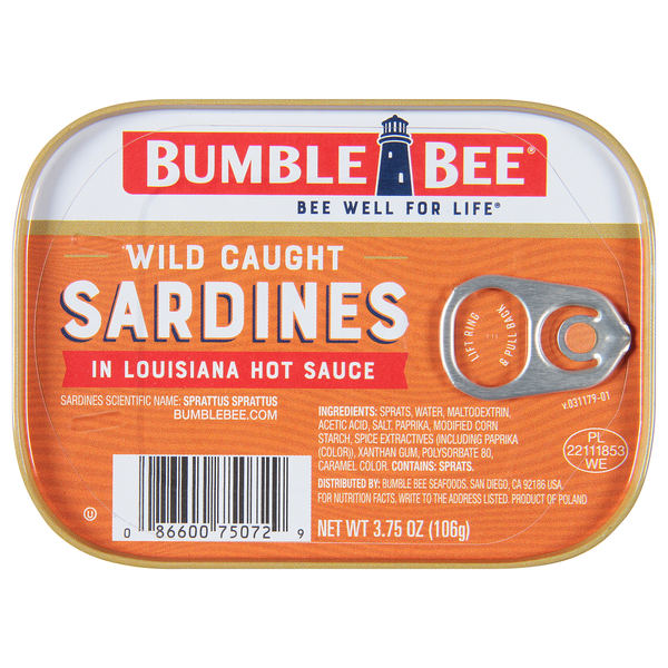 Bumble Bee Sardines in Hot Sauce