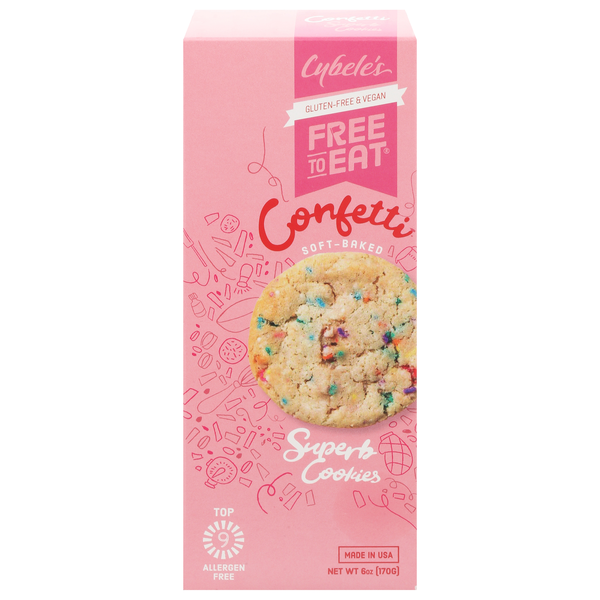 Cybele's Gluten Free Vegan Confetti Superb Cookies