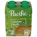 Pacific Foods Organic Free Range Chicken Broth - 4 ct