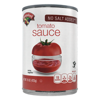 Hannaford No Salt Added Tomato Sauce