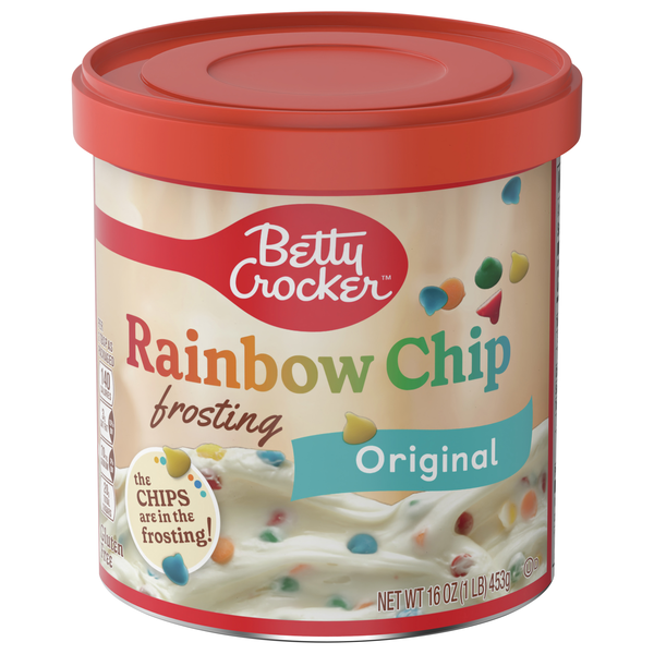 Save on Betty Crocker Frosting Rainbow Chip Original Order Online