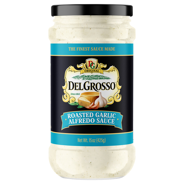 Del Grosso Roasted Garlic Alfredo Pasta Sauce
