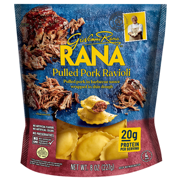 Giovanni Rana BBQ Pulled Pork Ravioli Pasta Fresh