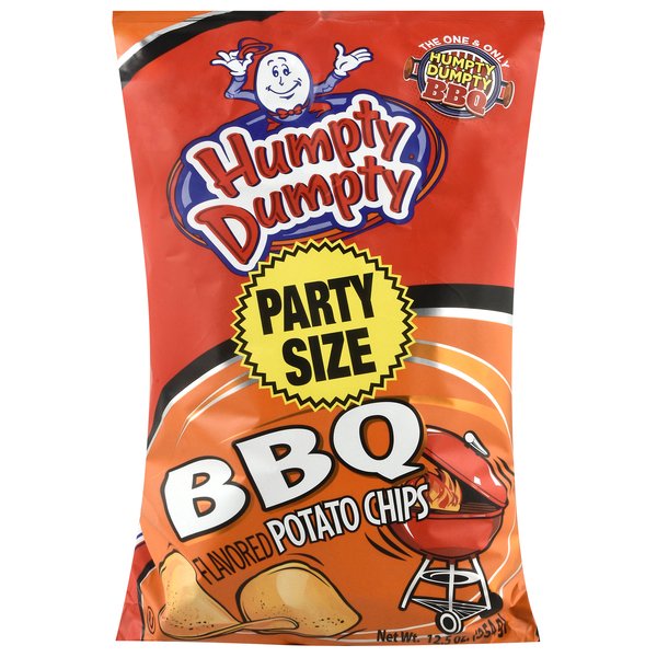 Humpty Dumpty BBQ Flavored Potato Chips Party Size
