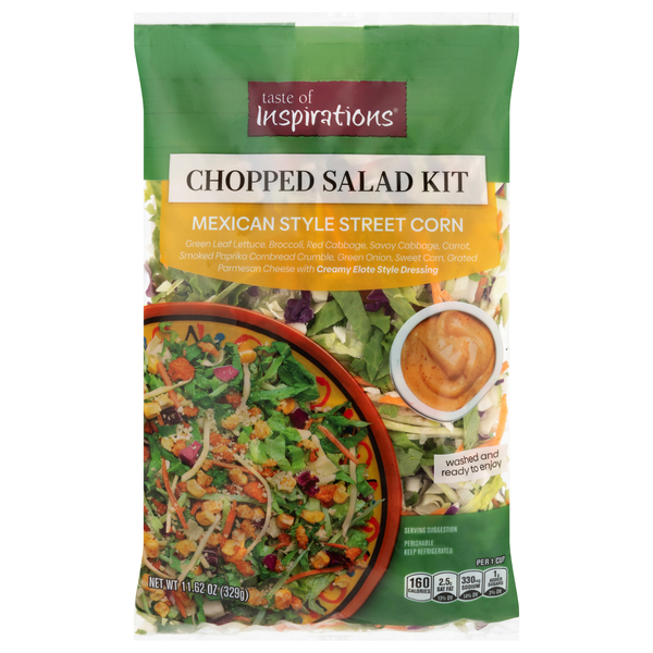 Taste of Inspirations Mexican Style Street Corn Chopped Salad Kit