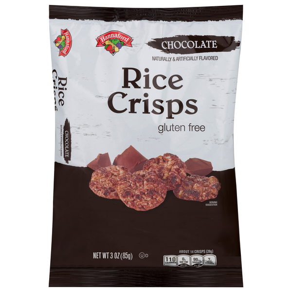 Hannaford Rice Crisps Chocolate