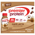 Premier Protein Cafe Latte High 30g Protein Shakes - 6 pk